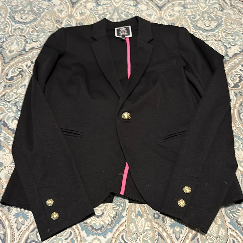 JUICY COUTURE - black blazer, stretchy